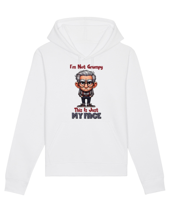 I'm Not Grumpy This Is Just My Face | Grandpa | Bunicul Tafnos White