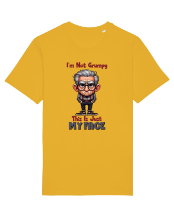 I'm Not Grumpy This Is Just My Face | Grandpa | Bunicul Tafnos Spectra Yellow