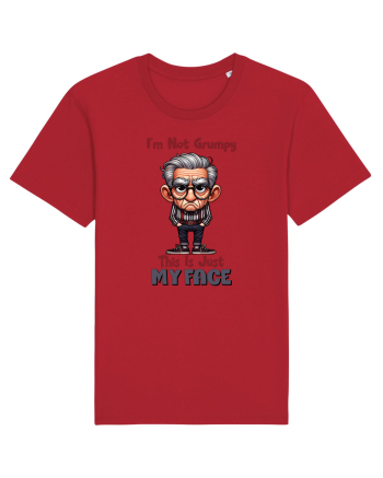 I'm Not Grumpy This Is Just My Face | Grandpa | Bunicul Tafnos Red