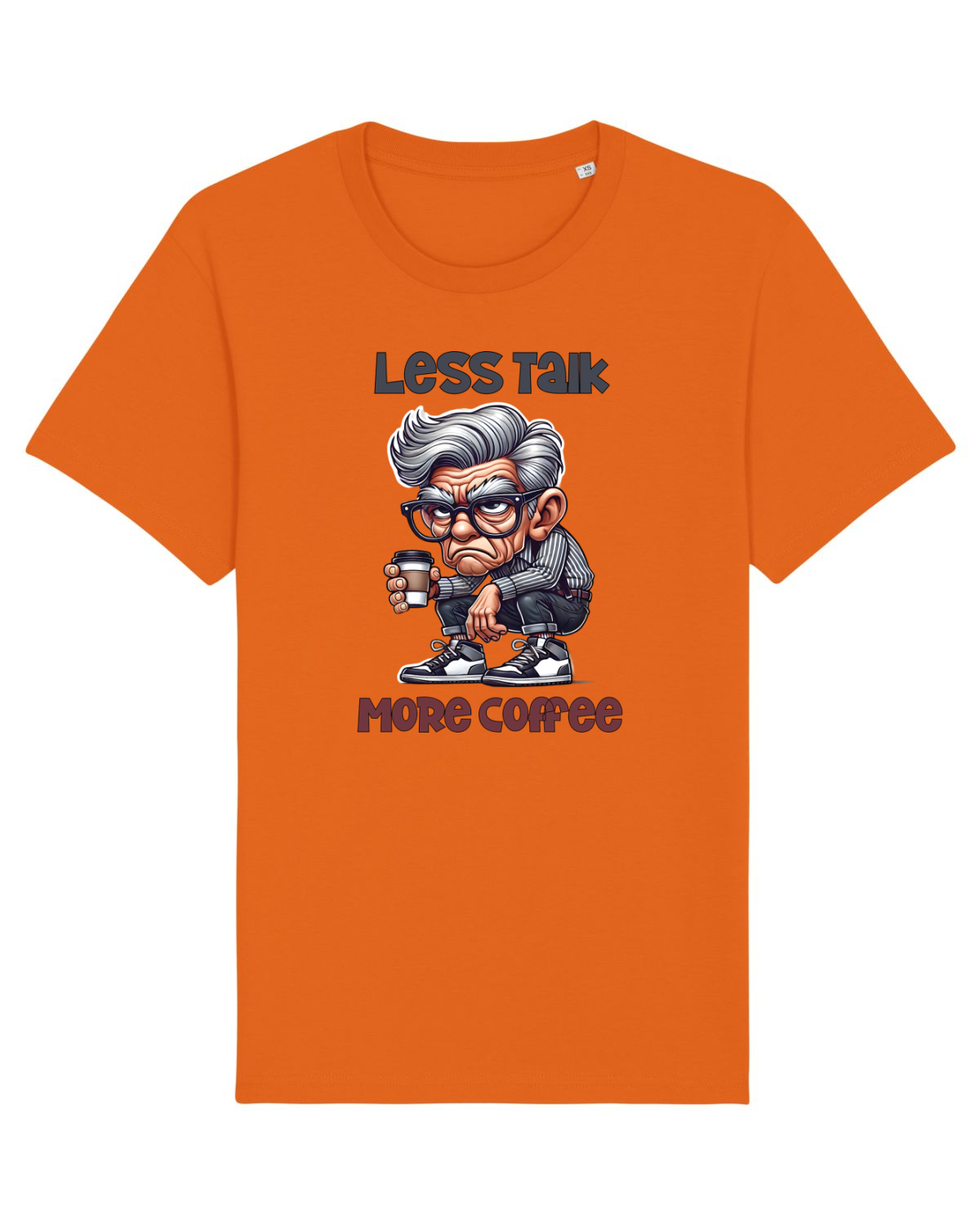 Tricou mânecă scurtă Unisex Rocker Bright Orange