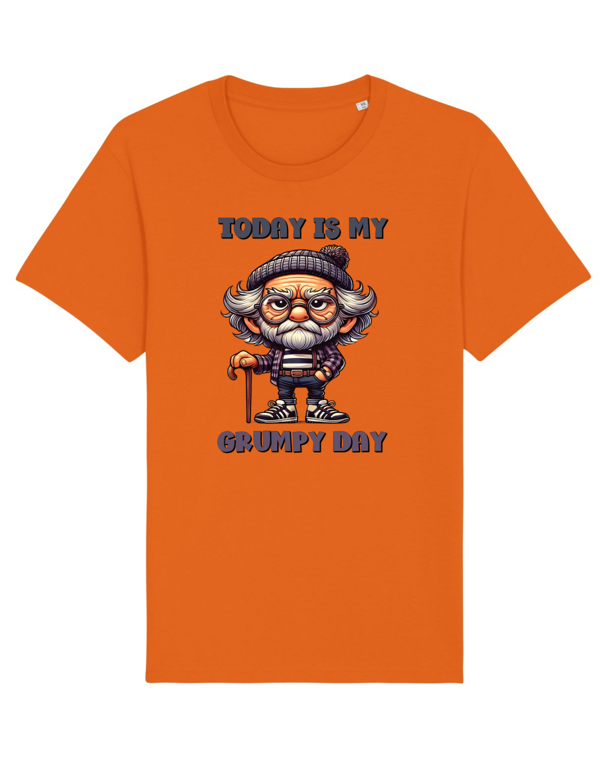 Tricou mânecă scurtă Unisex Rocker Bright Orange