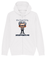 What Doesn't Kill You Disappoints Me | Grandpa | Bunicul Tafnos Hanorac cu fermoar Unisex Connector