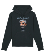 Why So Grumpy | Grandpa | Bunicul Tafnos Hanorac Unisex Drummer