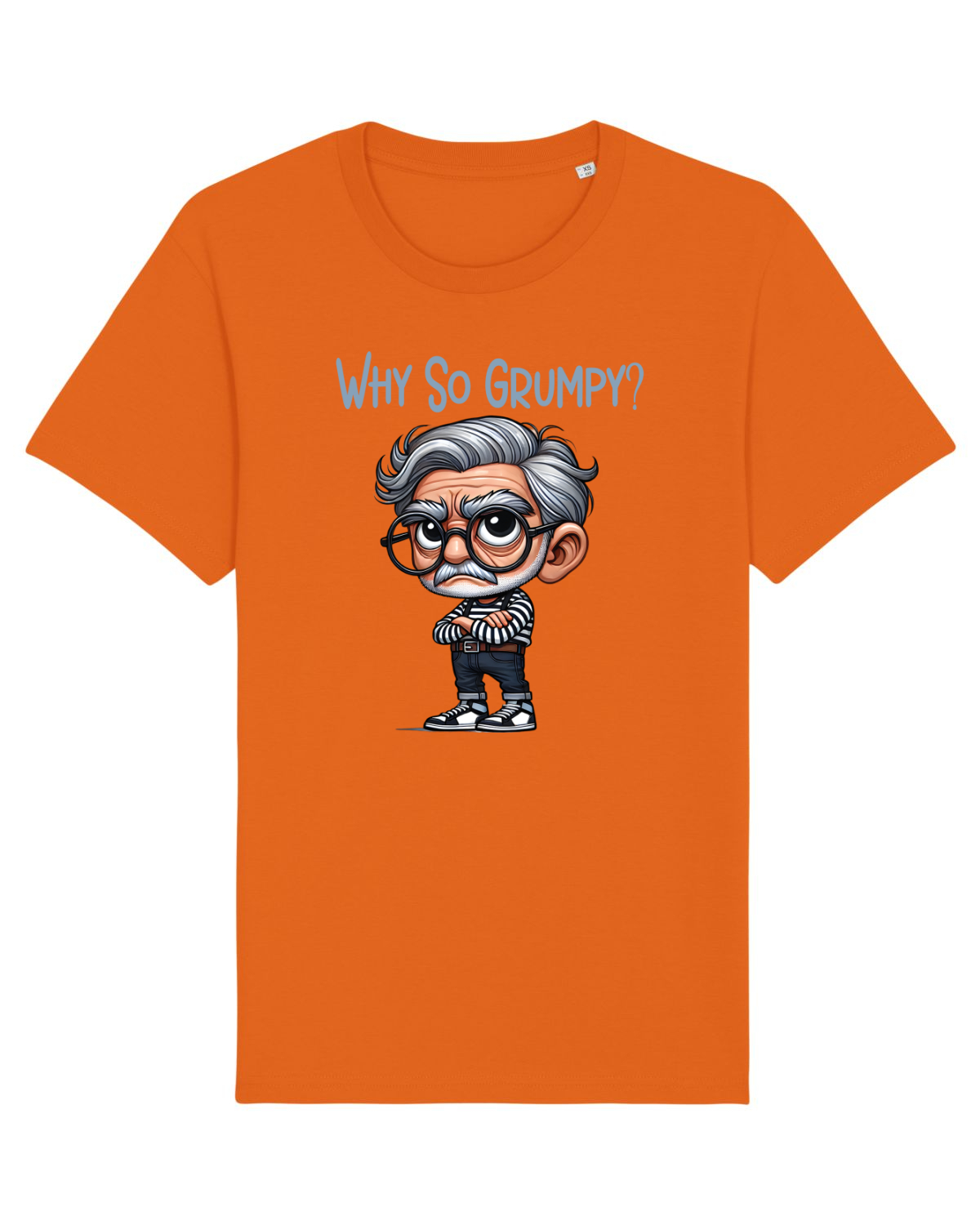 Tricou mânecă scurtă Unisex Rocker Bright Orange