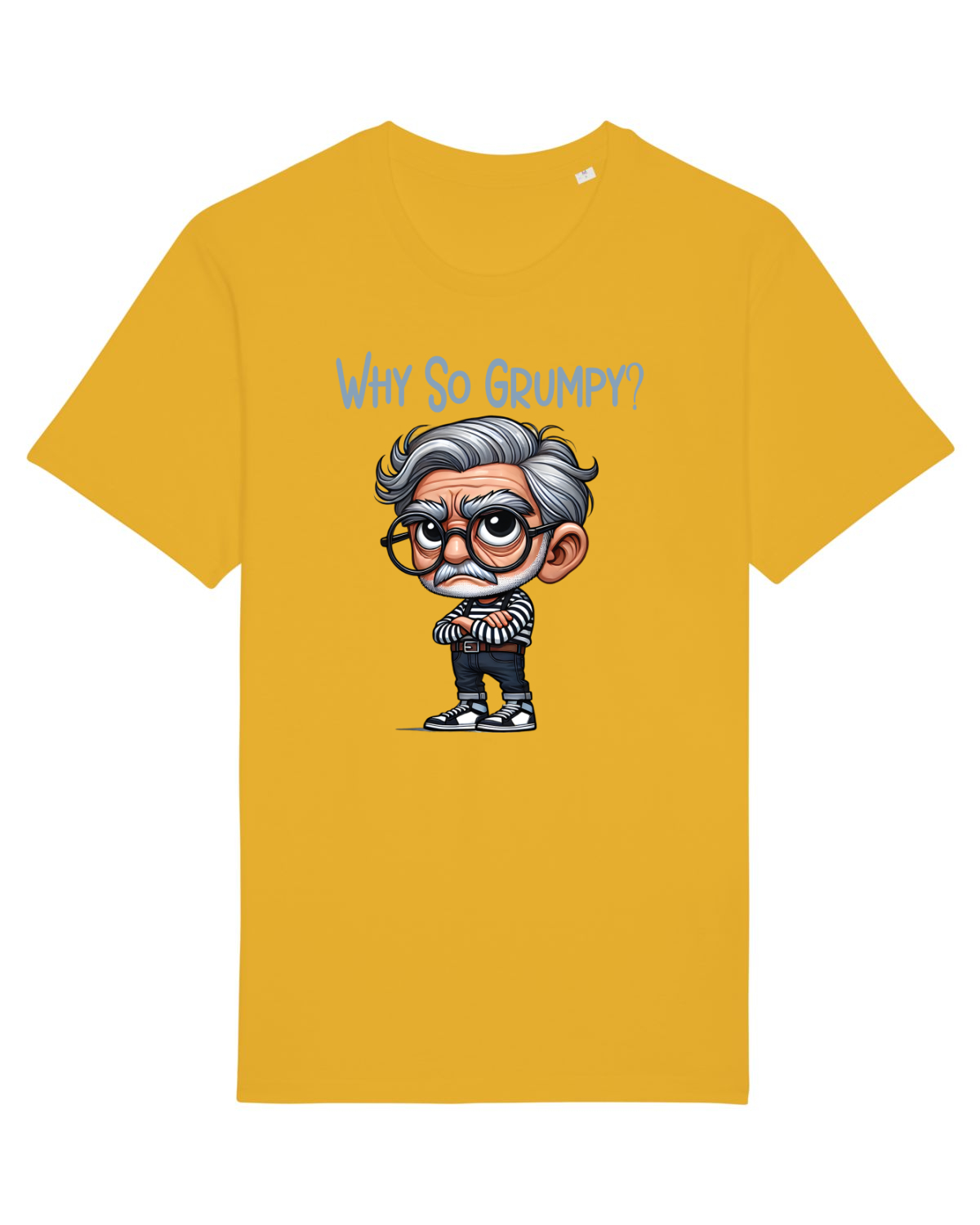 Tricou mânecă scurtă Unisex Rocker Spectra Yellow