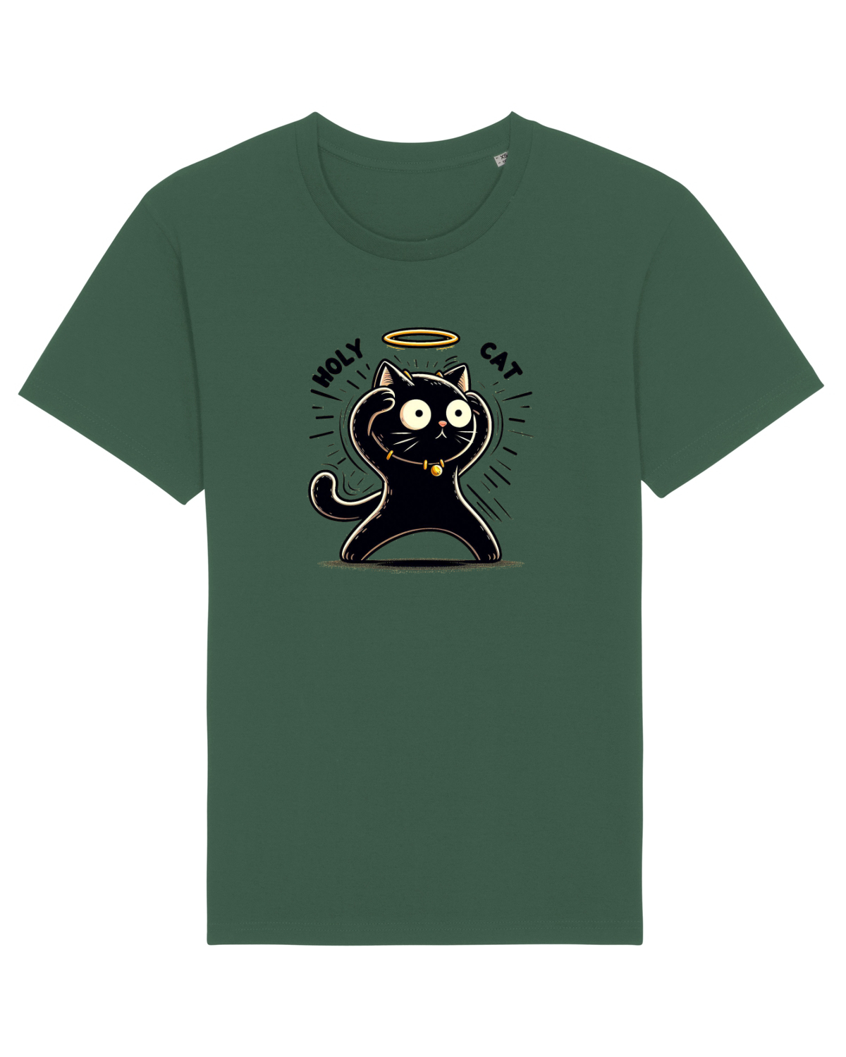 Tricou mânecă scurtă Unisex Rocker Bottle Green