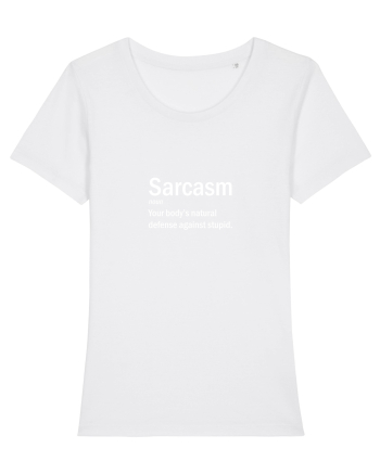 Sarcasm White