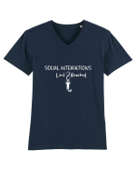 Social Interactions Tricou mânecă scurtă guler V Bărbat Presenter