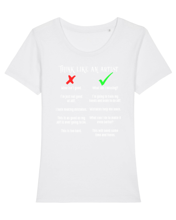 Think like an Artist White