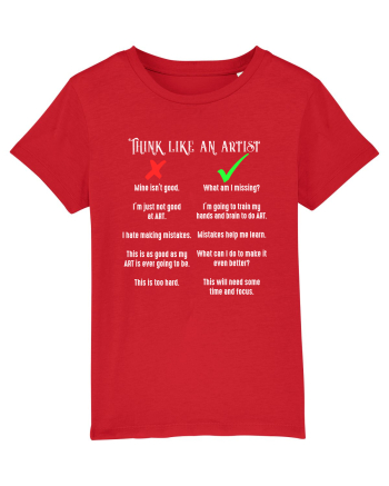 Think like an Artist Red