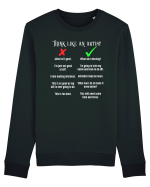 Think like an Artist Bluză mânecă lungă Unisex Rise