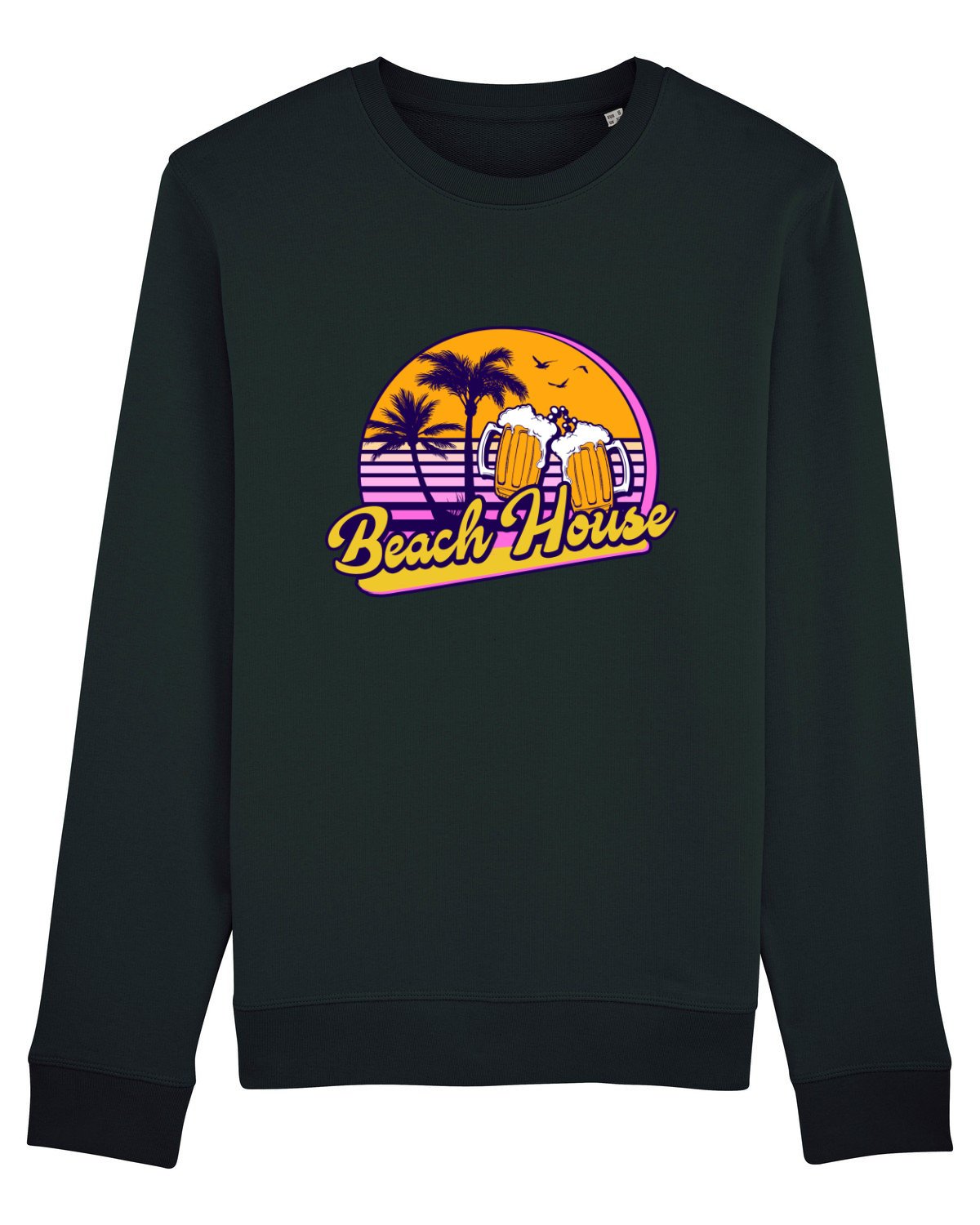 Bluză mânecă lungă Unisex Rise Black