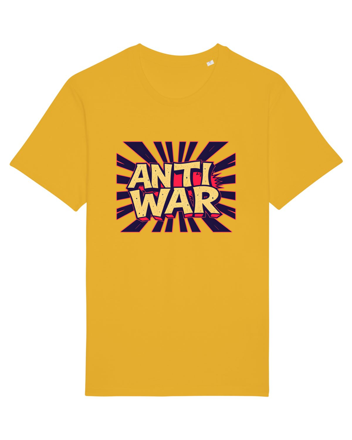 Tricou mânecă scurtă Unisex Rocker Spectra Yellow