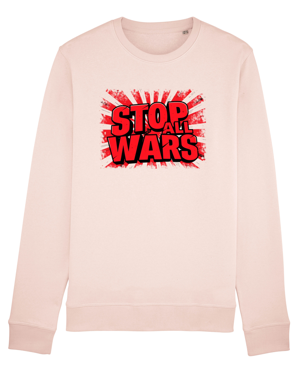 Bluză mânecă lungă Unisex Rise Candy Pink