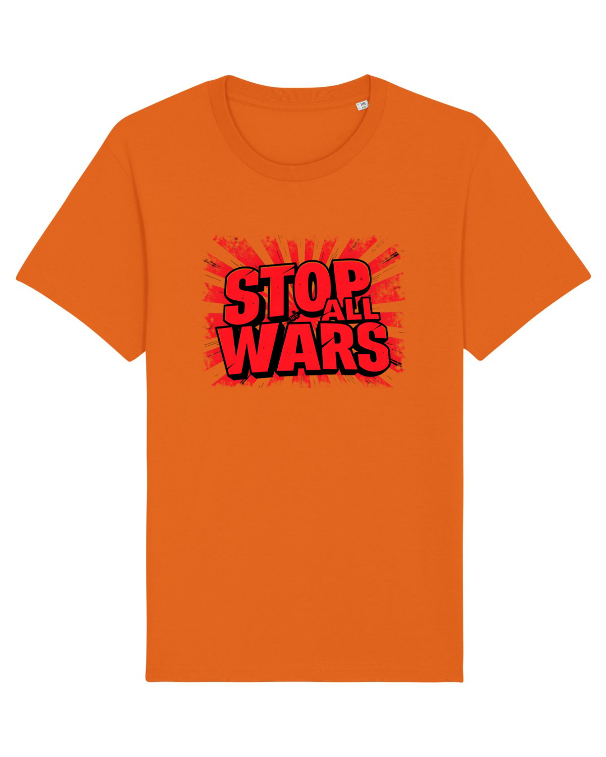 Tricou mânecă scurtă Unisex Rocker Bright Orange