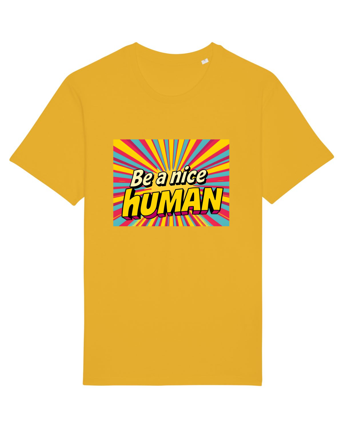 Tricou mânecă scurtă Unisex Rocker Spectra Yellow
