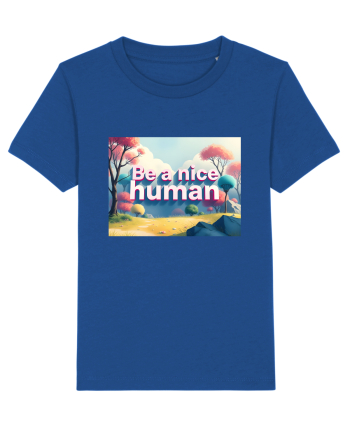 BE A NICE HUMAN - FII UN OM BUN 2 Majorelle Blue