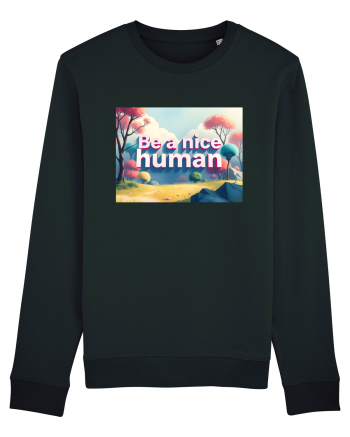 BE A NICE HUMAN - FII UN OM BUN 2 Black