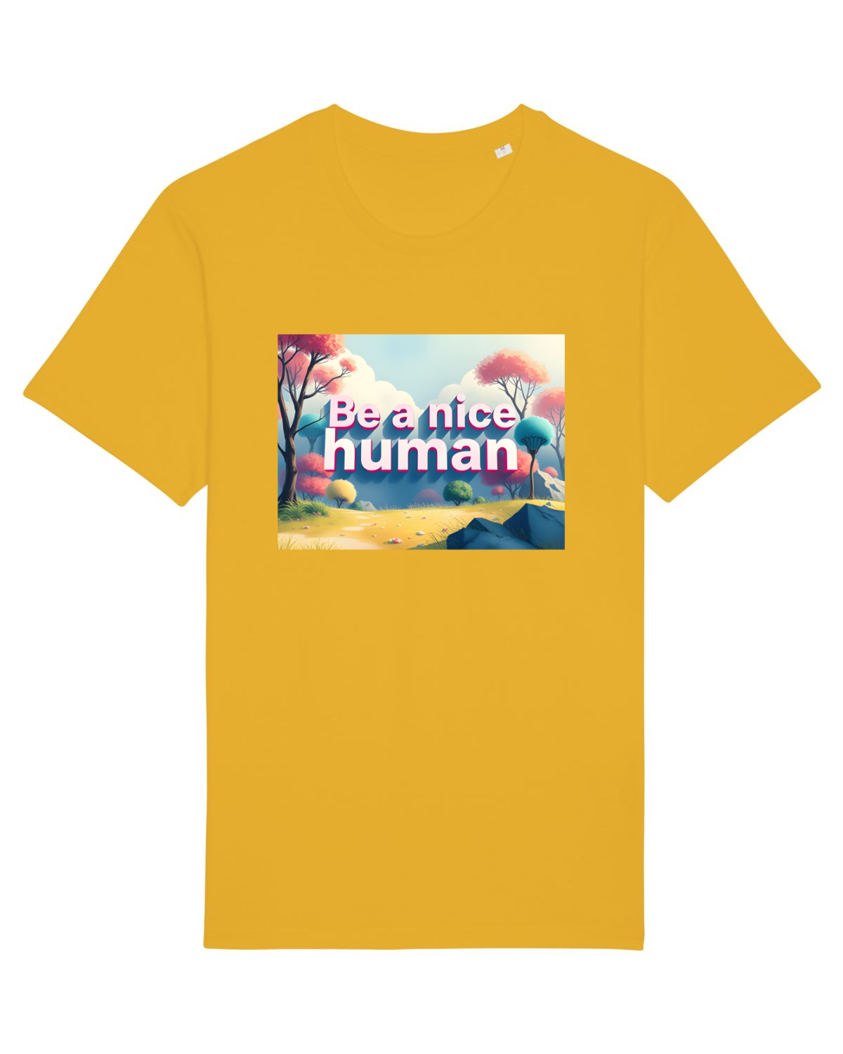 Tricou mânecă scurtă Unisex Rocker Spectra Yellow