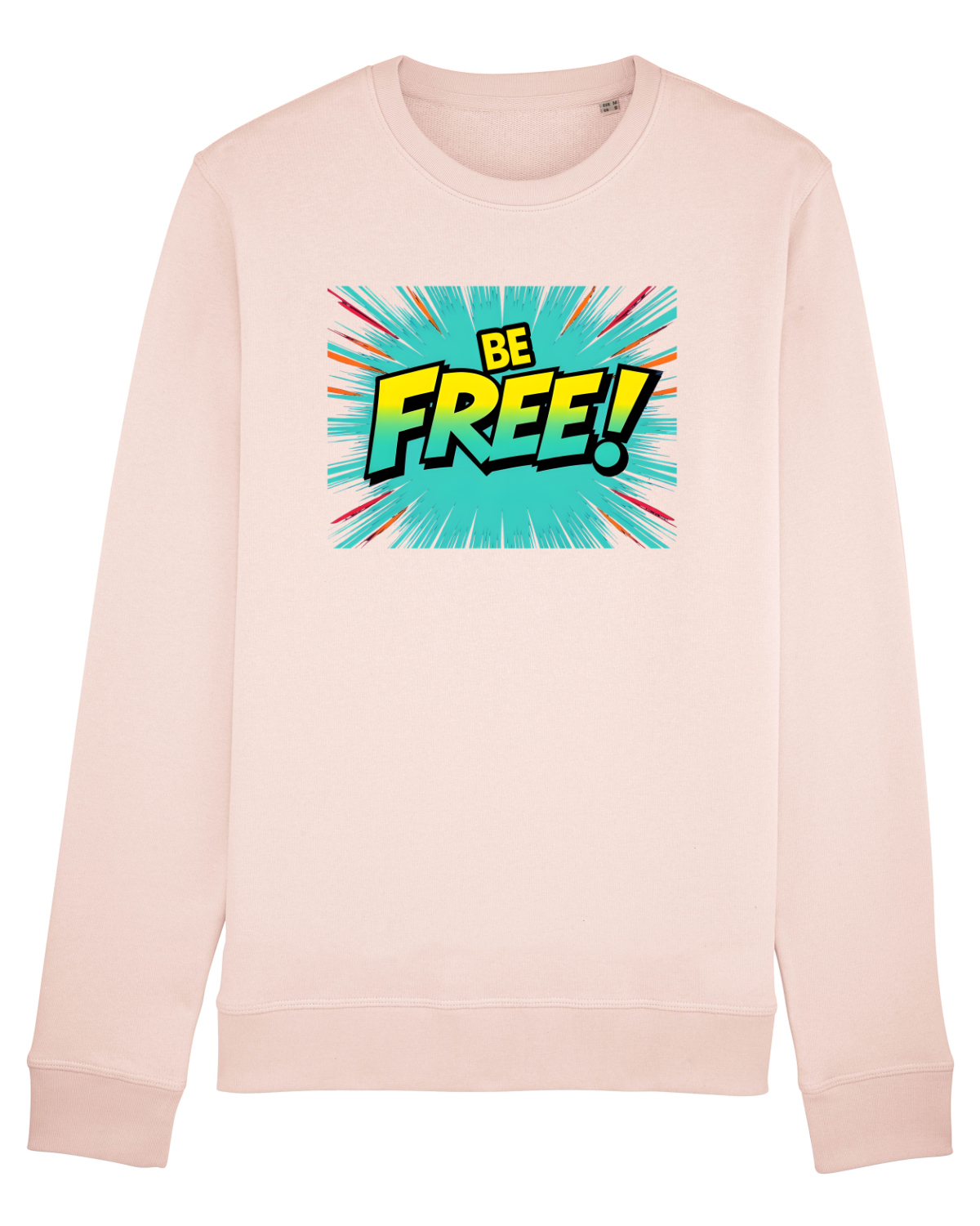 Bluză mânecă lungă Unisex Rise Candy Pink