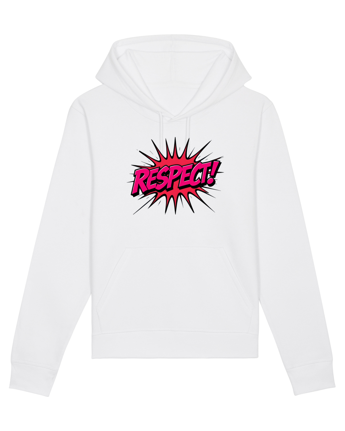 Hanorac Unisex Drummer White