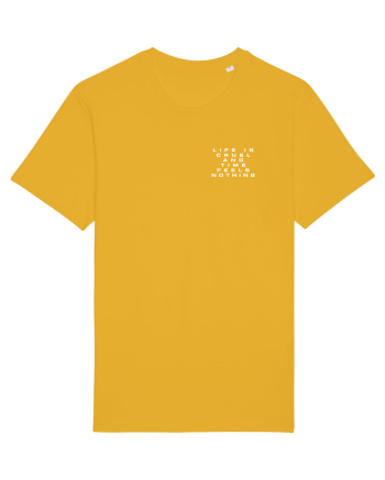 Life is cruel and time feels nothing Spectra Yellow