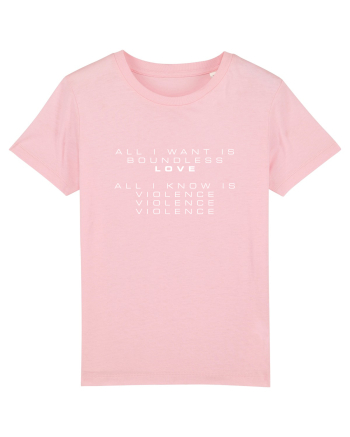 Love Violence Cotton Pink