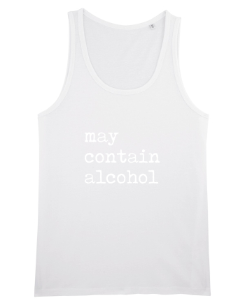 May contain alcohol White