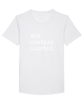 May contain alcohol White