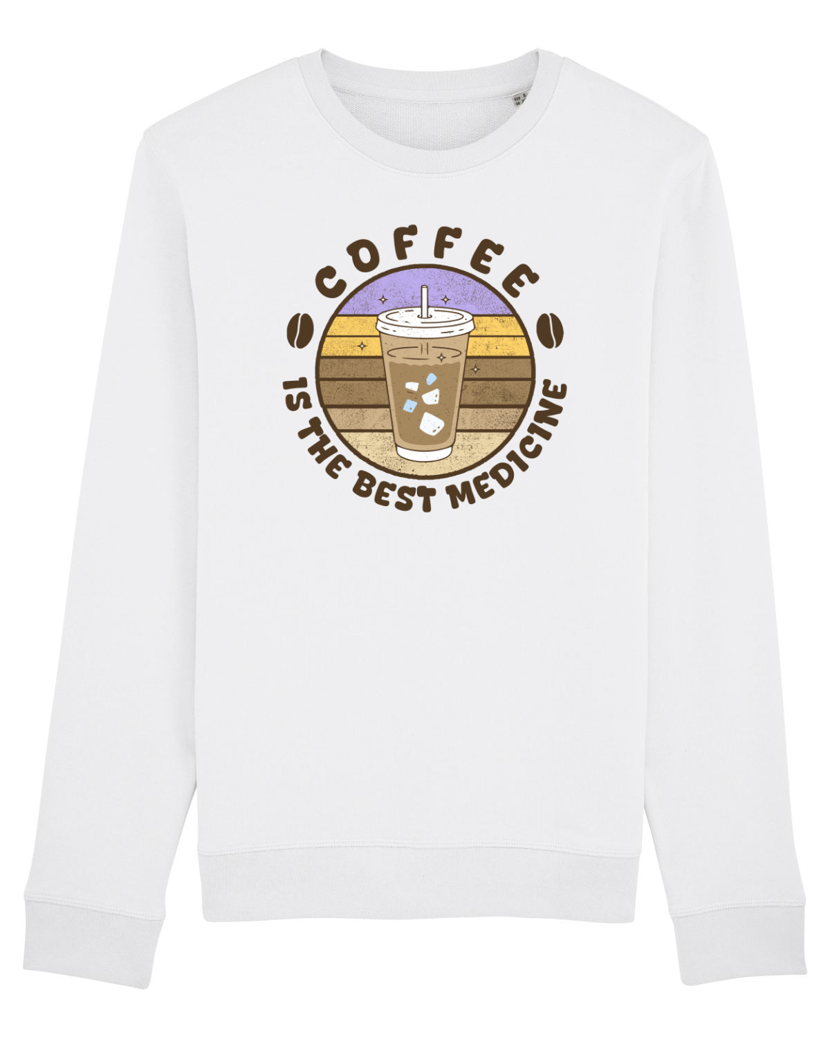 Bluză mânecă lungă Unisex Rise White