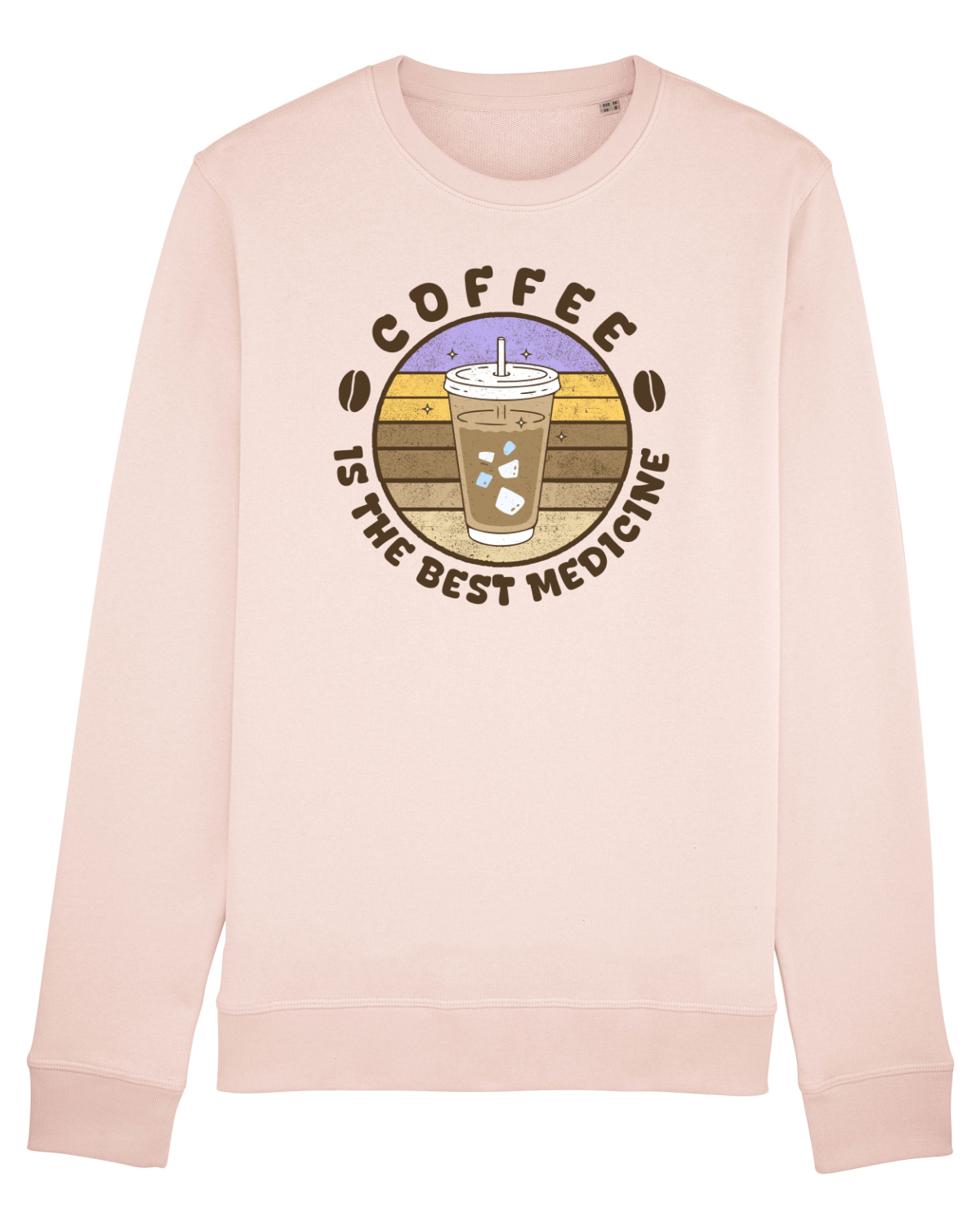 Bluză mânecă lungă Unisex Rise Candy Pink