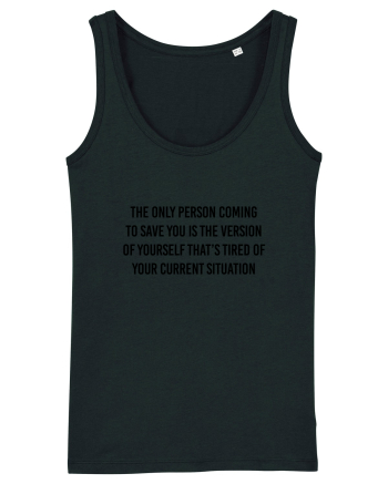 The Only Person Black