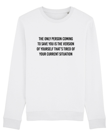 The Only Person White