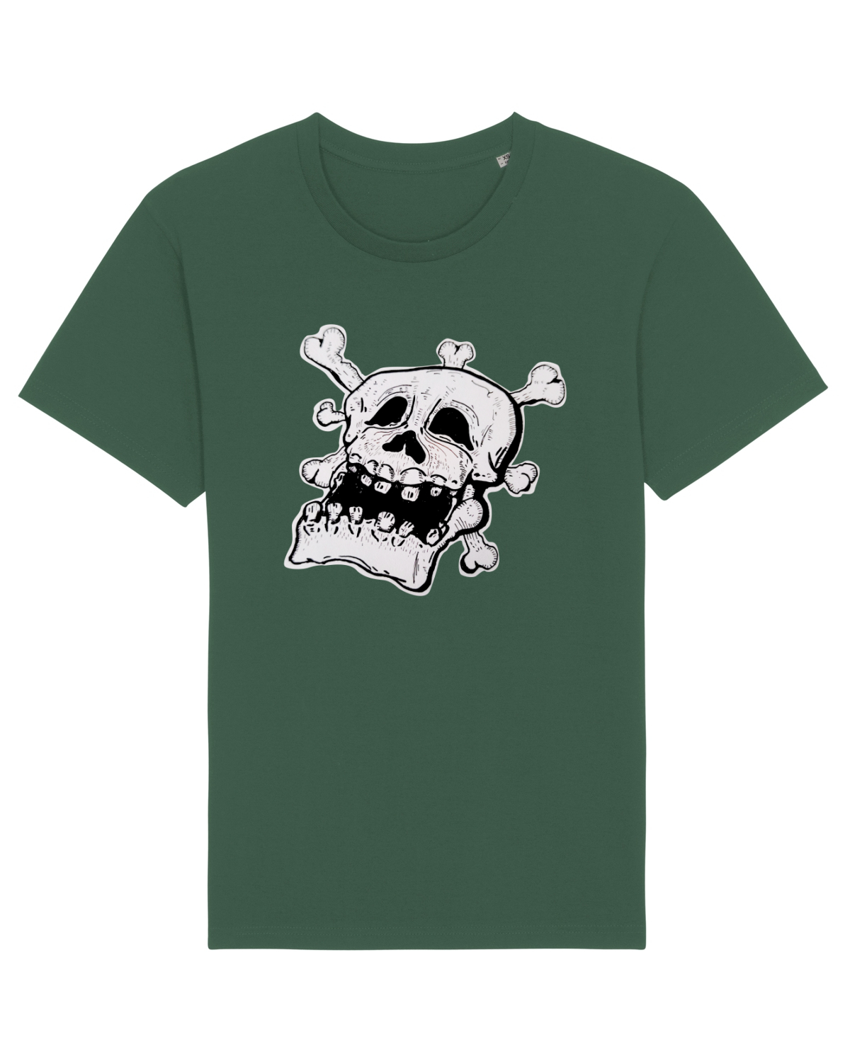 Tricou mânecă scurtă Unisex Rocker Bottle Green