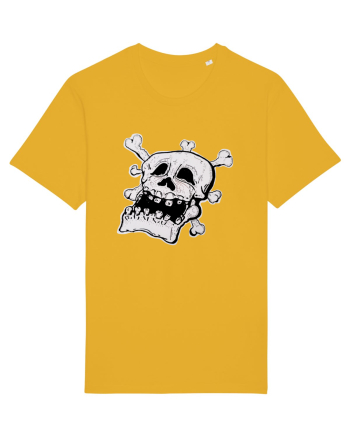 Tired Skull Head Spectra Yellow