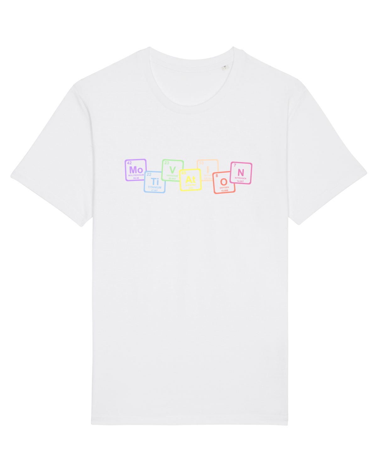 Tricou mânecă scurtă Unisex Rocker White
