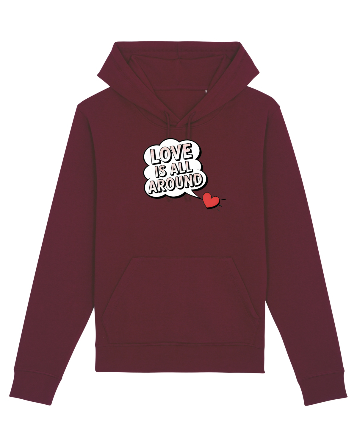 Hanorac Unisex Drummer Burgundy