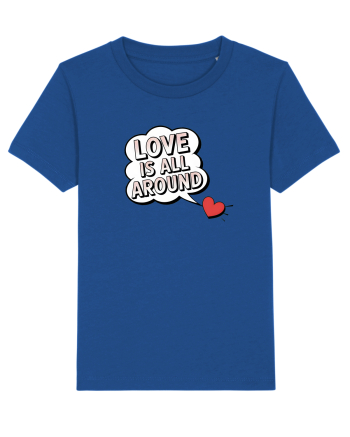  LOVE IS ALL AROUND Iubirea e peste tot Majorelle Blue