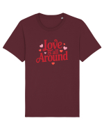  LOVE IS ALL AROUND 2  Iubirea e peste tot Tricou mânecă scurtă Unisex Rocker