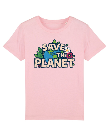 SAVE THE PLANET Salvati planeta 1 Cotton Pink
