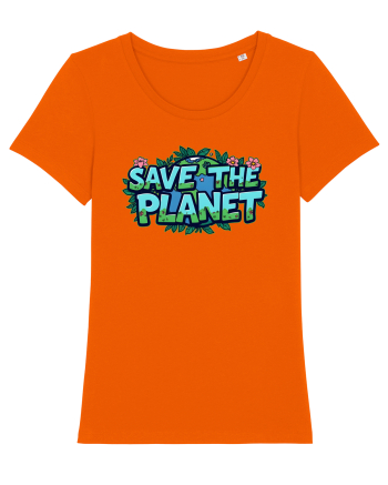 SAVE THE PLANET Salvati planeta 2 Bright Orange