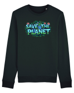 SAVE THE PLANET Salvati planeta 2 Bluză mânecă lungă Unisex Rise