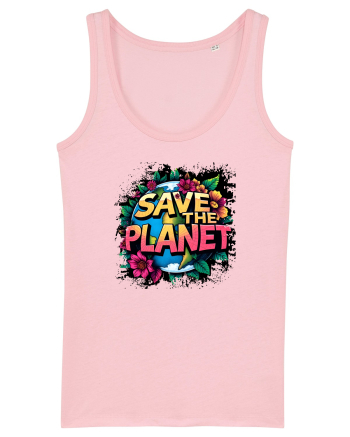 SAVE THE PLANET Salvati planeta 3 Cotton Pink