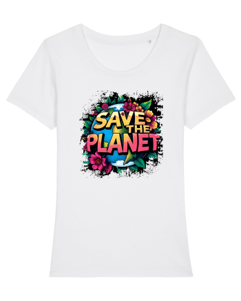 SAVE THE PLANET Salvati planeta 3 White
