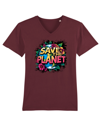 SAVE THE PLANET Salvati planeta 3 Burgundy