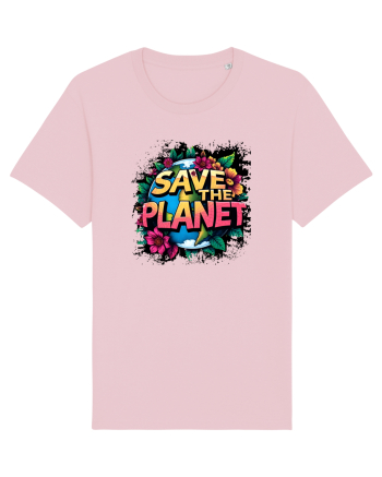 SAVE THE PLANET Salvati planeta 3 Cotton Pink