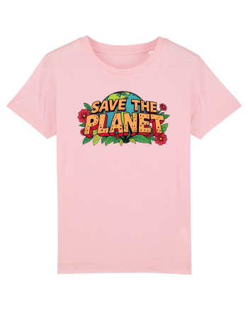 SAVE THE PLANET Salvati planeta 4 Cotton Pink