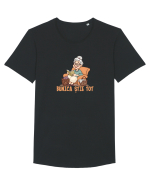 BUNICA STIE TOT Tricou mânecă scurtă guler larg Bărbat Skater