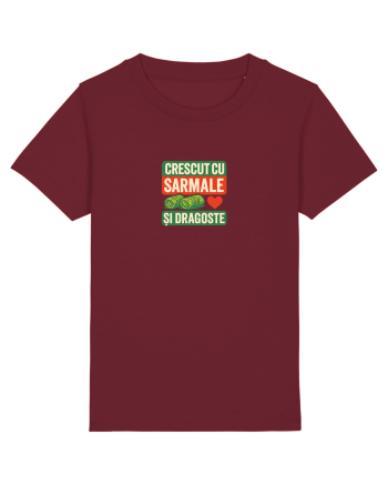CRESCUT CU  ... SARMALE SI DRAGOSTE Burgundy