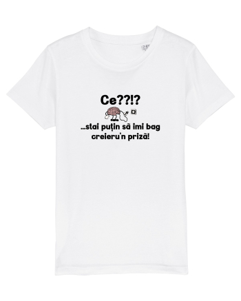 Ce? Stai putin sa imi bag creieru'n priza! White